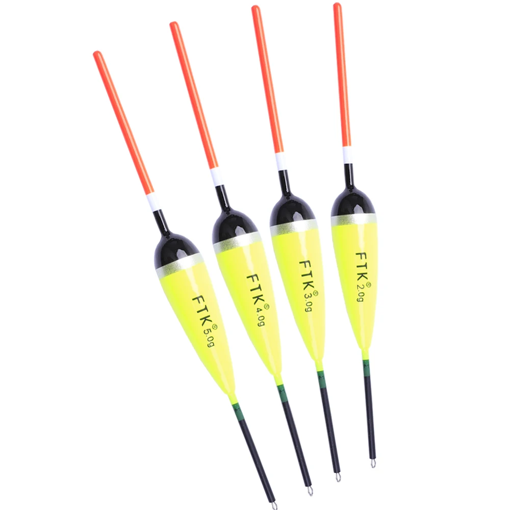 FTK Fishing Floats Set Buoy Bobber Fishing Light Stick Floats Fluctuate 4 Sizes Float Buoy For Fishing Accessories