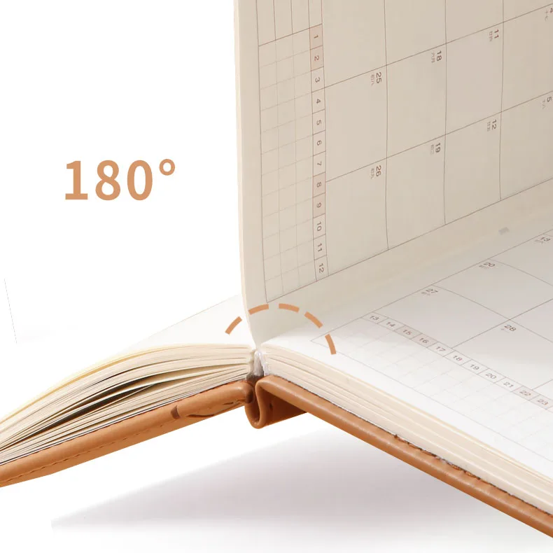 Wholesale A6 kawaii magnetic closure cute pocket planner notebook with lock and pen