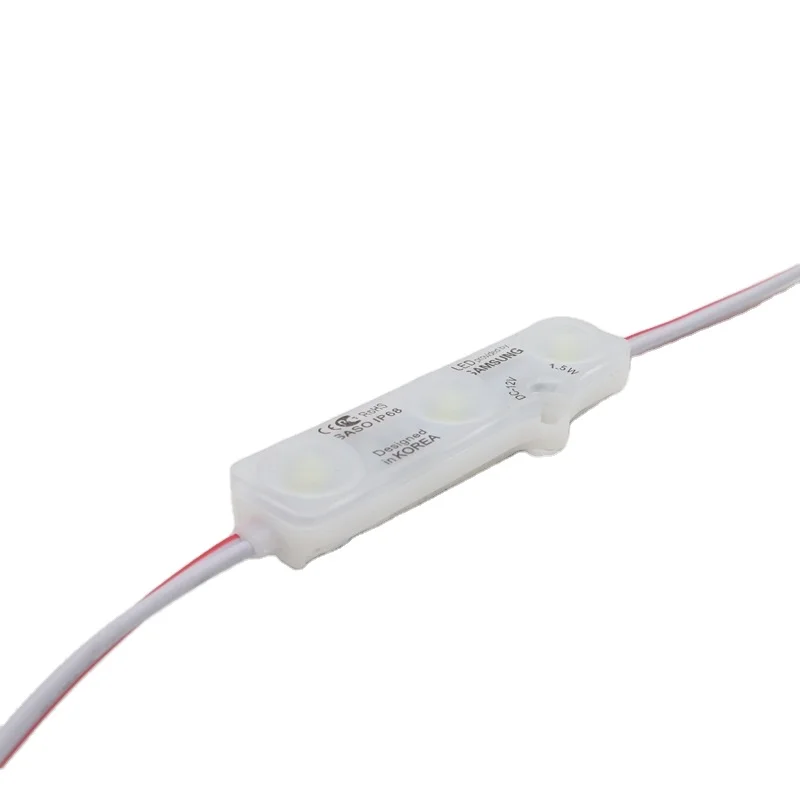Подсветок led рекламный модуль диффузный объектив 7217 IP67 водонепроницаемый налобный фонарь на 3 светодиодах signage 1 5 Вт Открытый smd 5730