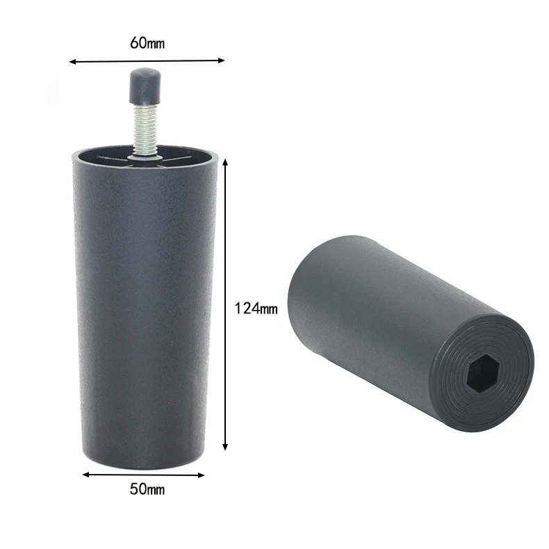 Height Adjustable Furniture Plastic Kitchen Cylinder Feet Cabinets Legs Sofa Bed Legs PL-12
