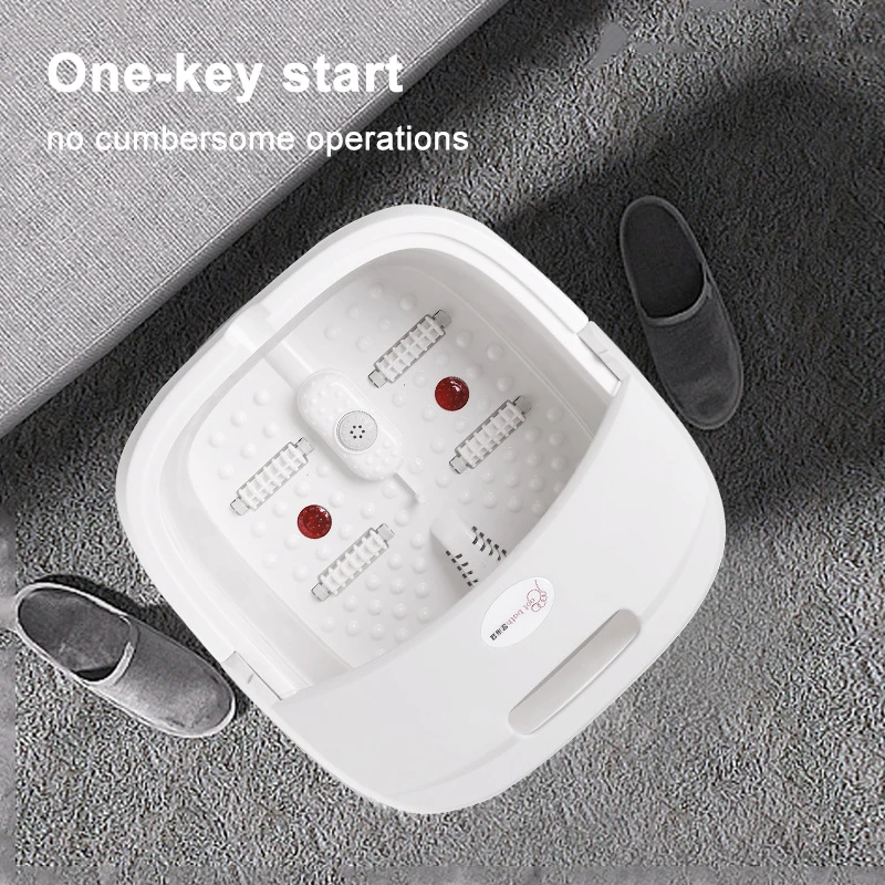 Portable Folding Foot Bath Barrel Collapsible Bath Foot SPA Massage Foot Bath Tub For Home