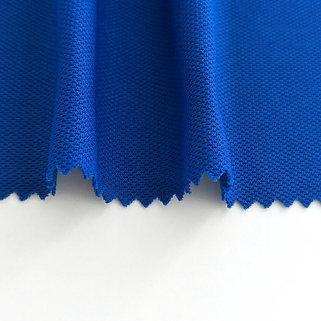 Moisture wicking tracksuit fabric 100% polyester mesh for sportswear