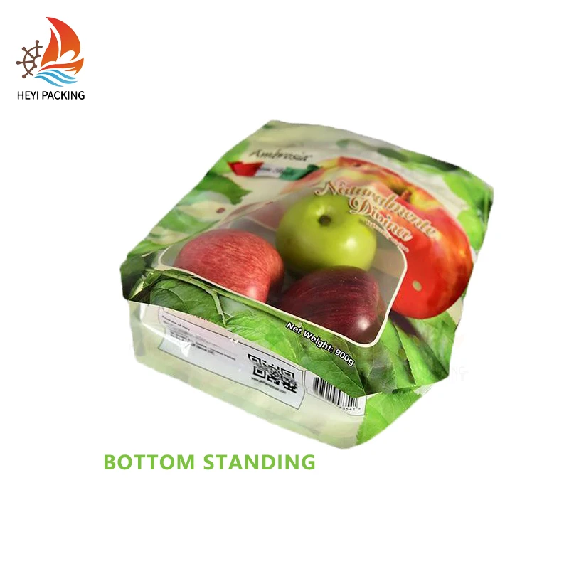 Pvc Dry Snack Fruit Juice Heat Presssed Frozen Bag Print For 20Kg By Cooling 1