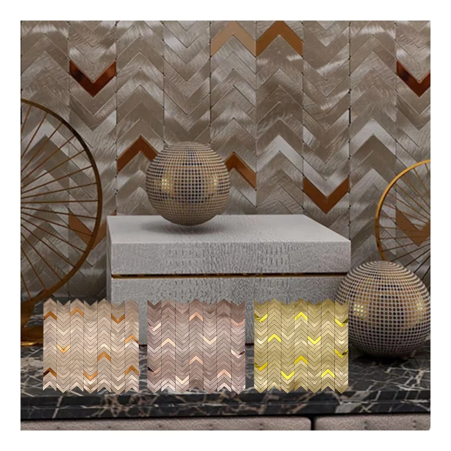 Factory price Aluminium composite panel tiles 3D wall tiles