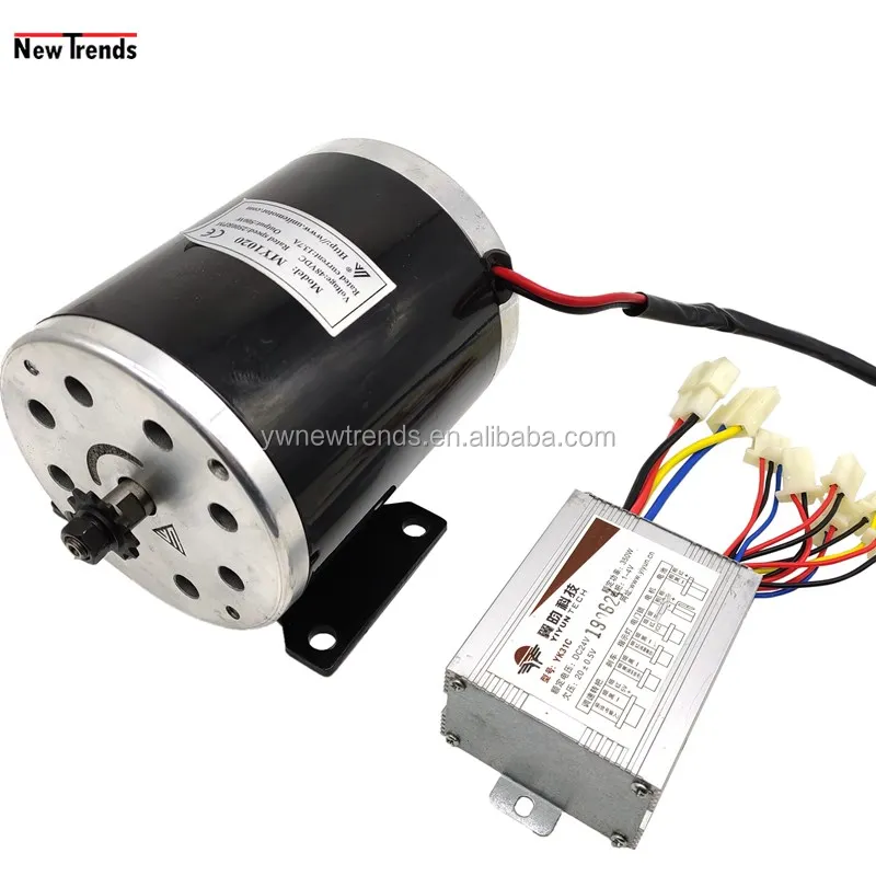 MY1020 750W 36V 48V High Speed Permanent Magnetr Electric Scooter Bicycle SUVS DC Brushed Motor Kit With Controller