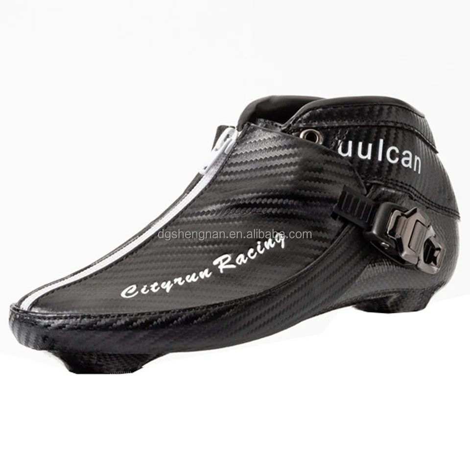 Kids Professional full carbon roller Speed Hockey Skates Boot