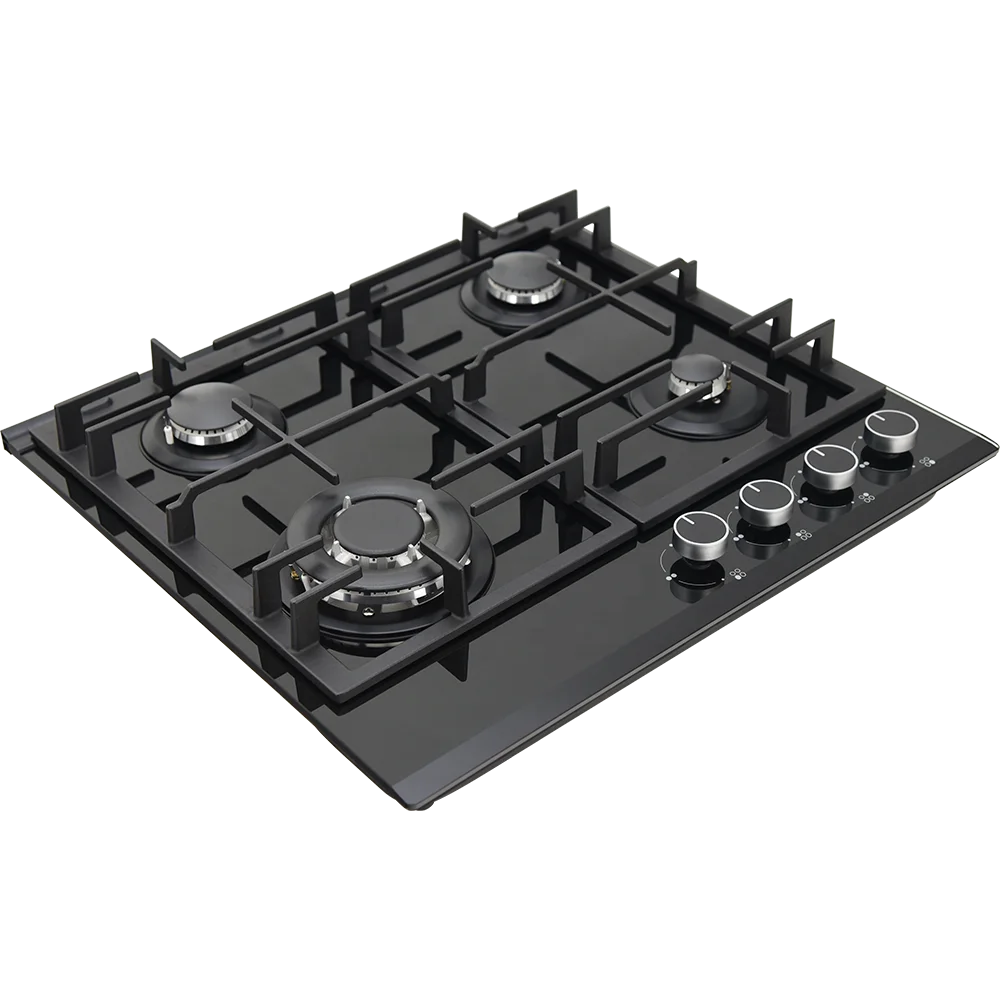 
High-quality glass panel cooktop with built-in gas cooker 4-burner gas cooker 