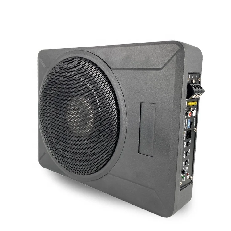 Hot Sale underseat  subwoof SQL 10 inch woofer speaker   active under power subwoofer