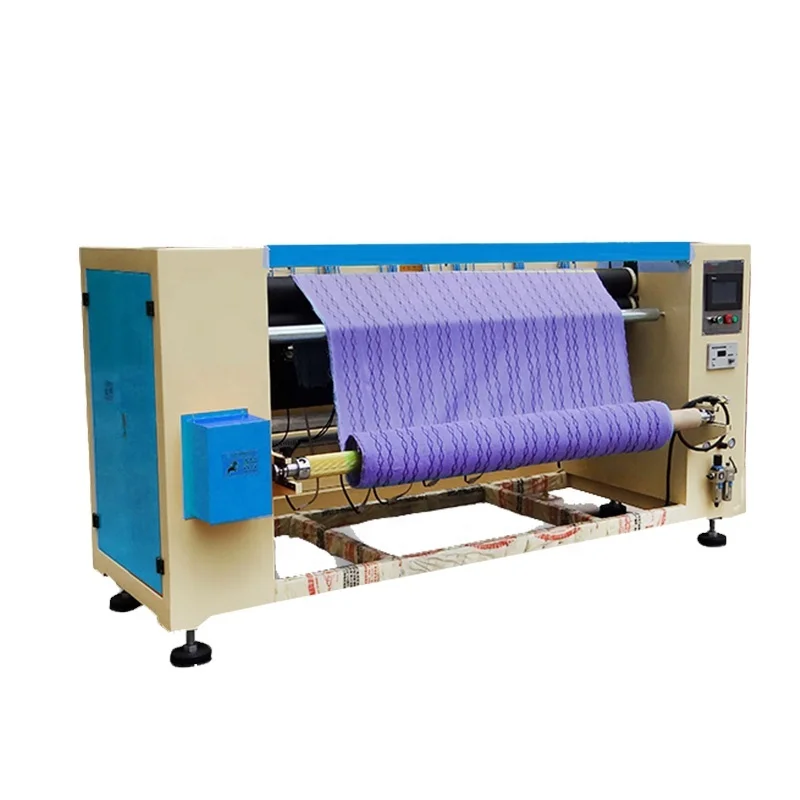 Automatic Ultrasonic Nonwoven Fabric Slitting  Machine, Nonwoven Ribbon Slitting Machine