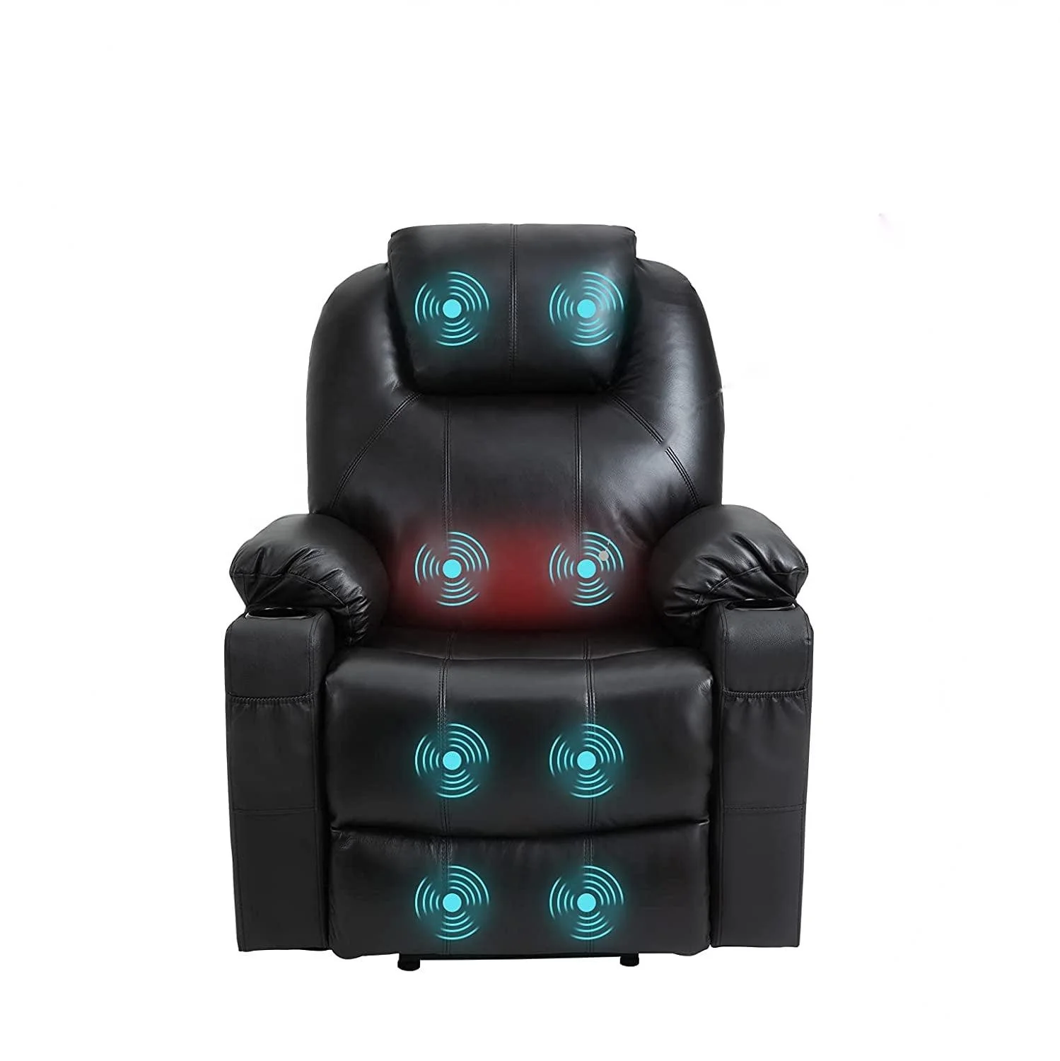 luxury french style new design USB living room luxury corner leather Recliner sofa sets furniture with Massage and Heat