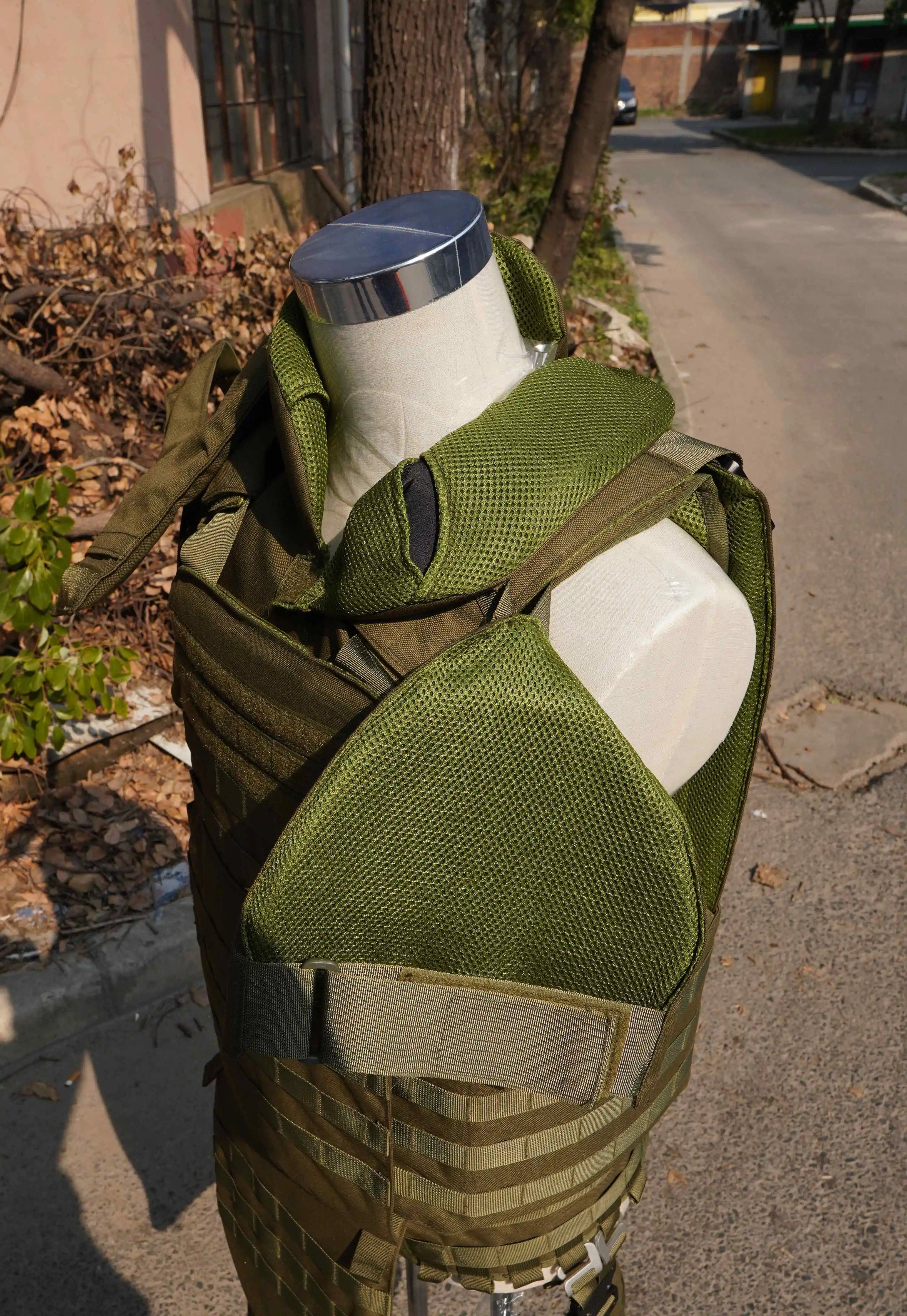 Protect U Armor Full Body Vest Laser Cut Molle System Tactic Body Camouflage Quick Release Plate Carrier Vest With Soft Plate