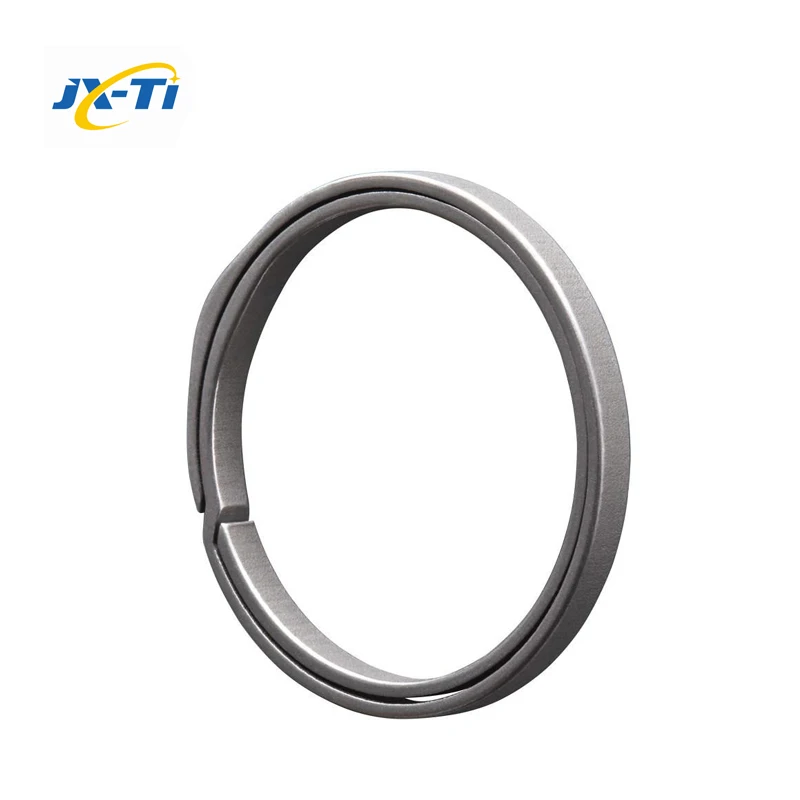 High Quality Titanium Metal Keyring titanium split key ring
