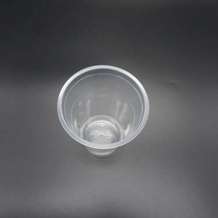 12Oz Disposable Plastic Juice Cups Pp With Lid Wholesale For Hot And Cold