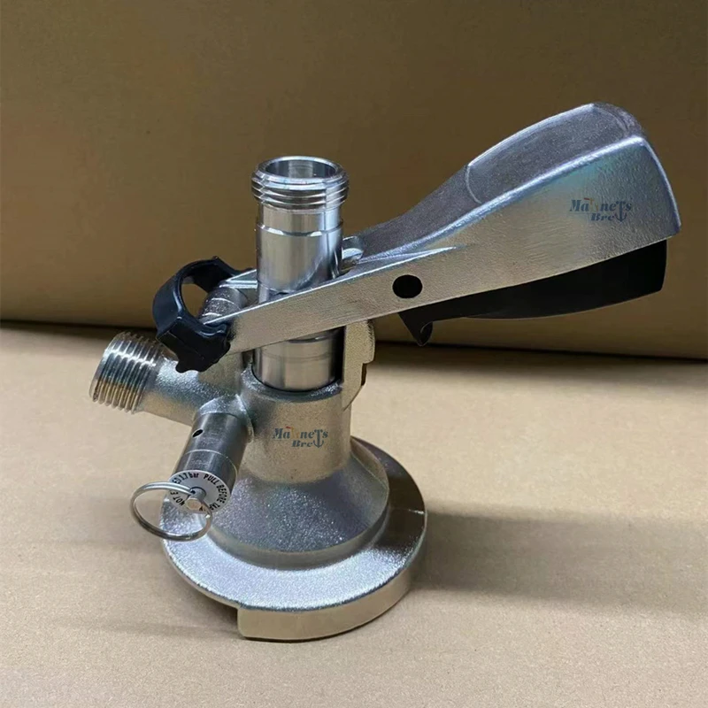 Cheap price Beer Keg Couplers Dispenser A S D M Type Beer Keg Coupler With Pressure Release Valve