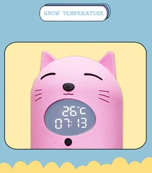 C3 Portable plastic auto toothpaste dispenser, LEDUVC toothbrush sanitizer sterilizer for kid family