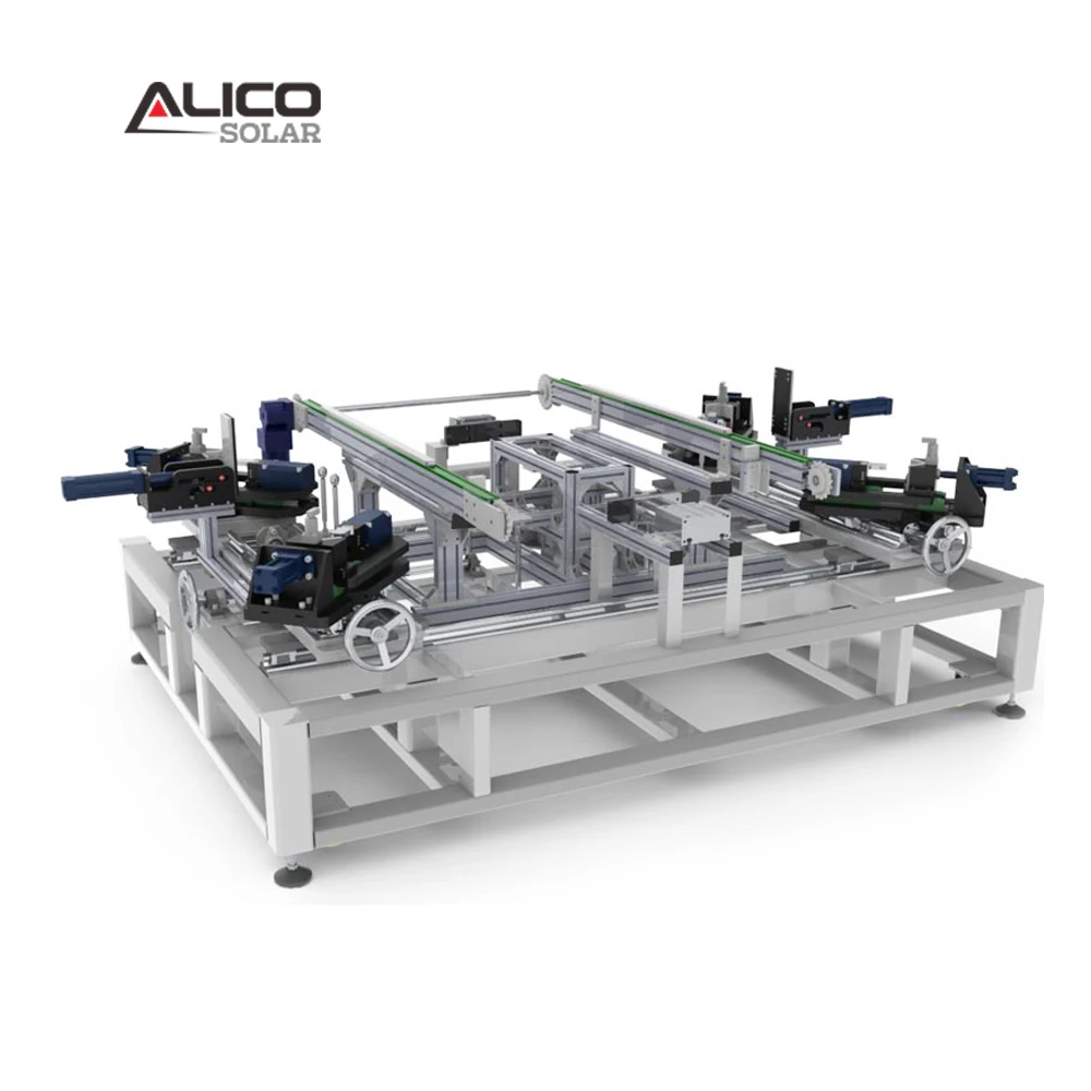 Alicosolar solar panels production line automatic Solar Module Assembly Line Machine solar panel manufacturing machines