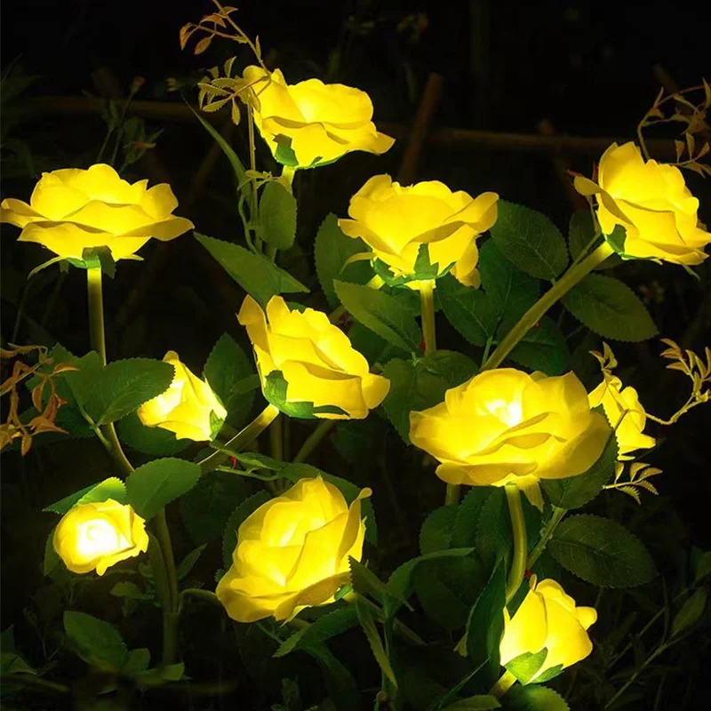 Factory Custom Event & Party Supplies Led Rose Flower Light Artificial Flower Led Rose For Decorations Wedding Wedding