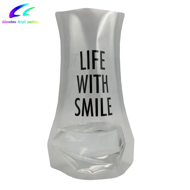 Рекламная складная пластиковая ваза с различными узорами для цветов дизайн на день рождения декоративная современная белой