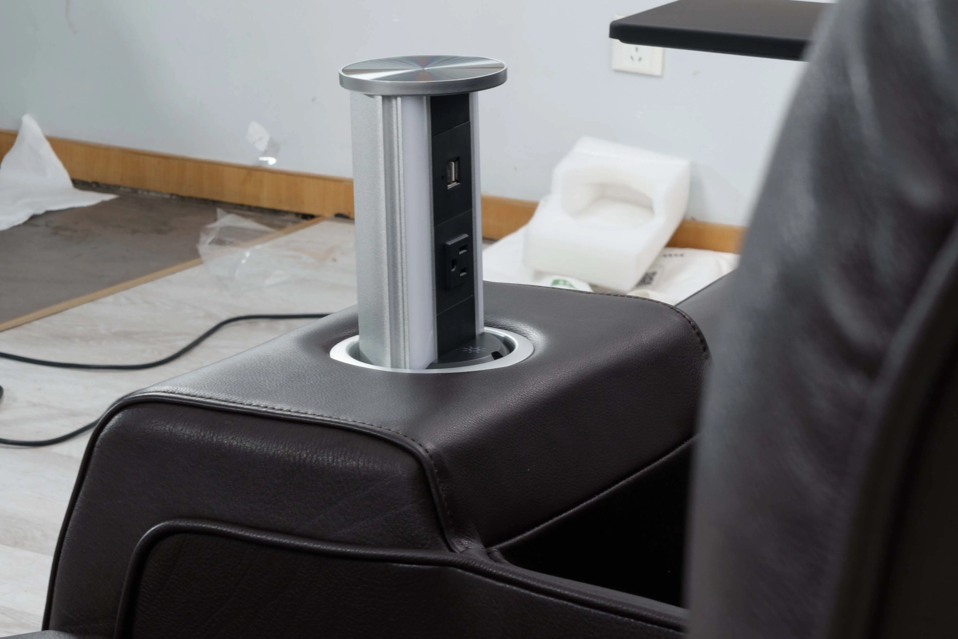 lounge suite animal real leather living room sofa set furniture inclinable electric recliner chair