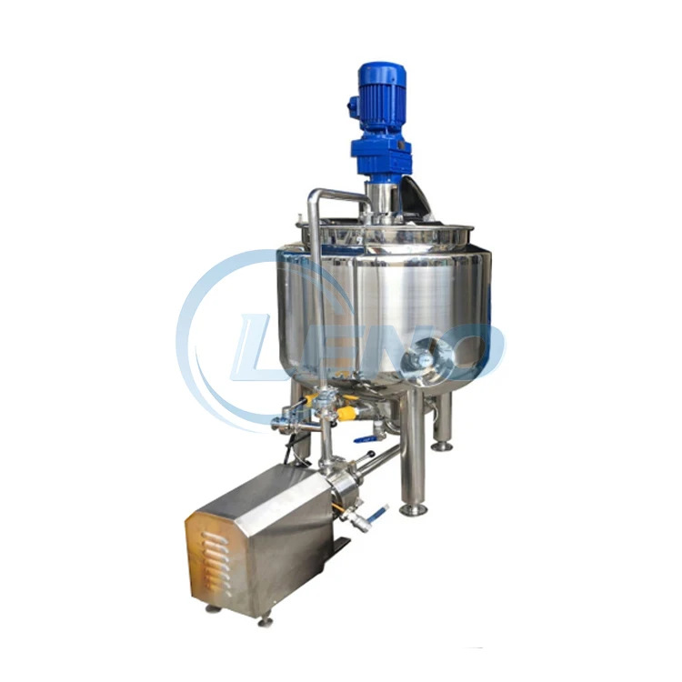 Factory direct sale vacuum homogeneous emulsifier high shear emulsification tank