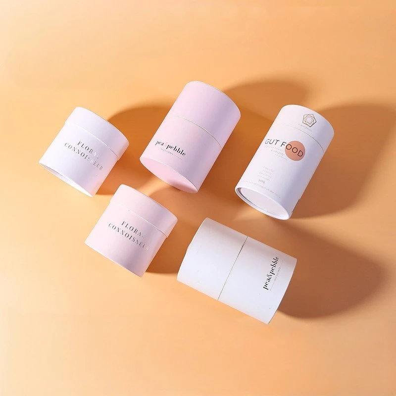 eco friendly cosmetic  saffron packaging  cardboard paper tube for cosmetics lipsticks