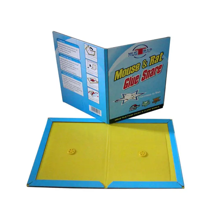 Cheap Mouse catcher pad paper Rat sticky trap book glue board mice sticker rodent repellant mous glue trap mouse glue traps