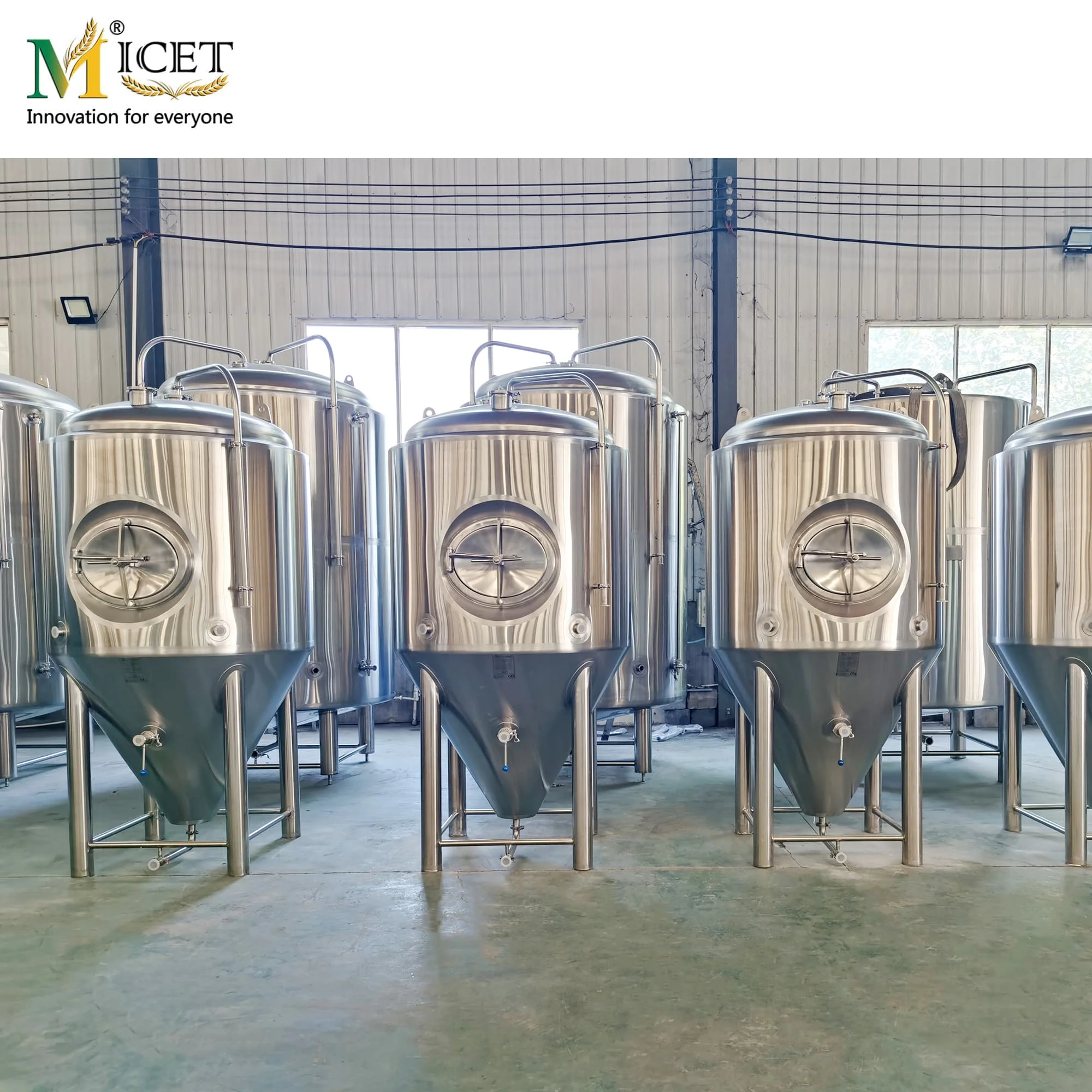 Электрическая пивоварня объемом 500 л автоматическая Пивоваренная