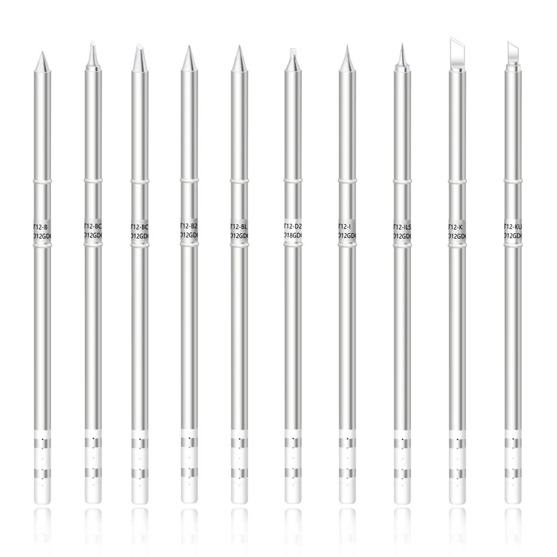 Наконечник паяльника handskit T12 T12-K -KU KF KR KL KUS для Hakko Fx951 DIY наборы паяльных станций сварочные инструменты