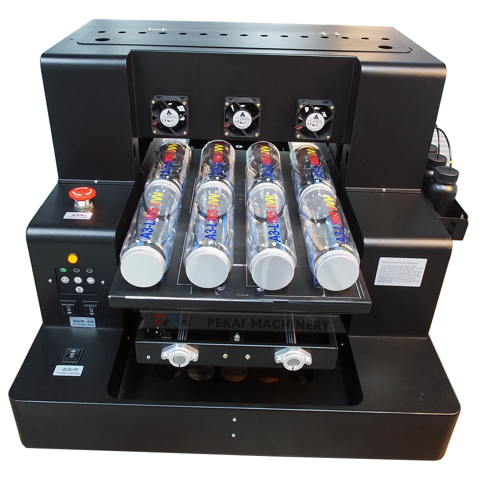 Wholesale Multifunctional A3-L805 UV/DTF Flatbed Bottle Printing Automatic Printer