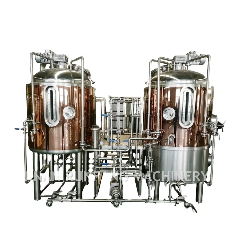 10BBL 1000 liter copper brewery brewing brew beer machine home fermenter tank 1000L turnkey beer brewing system