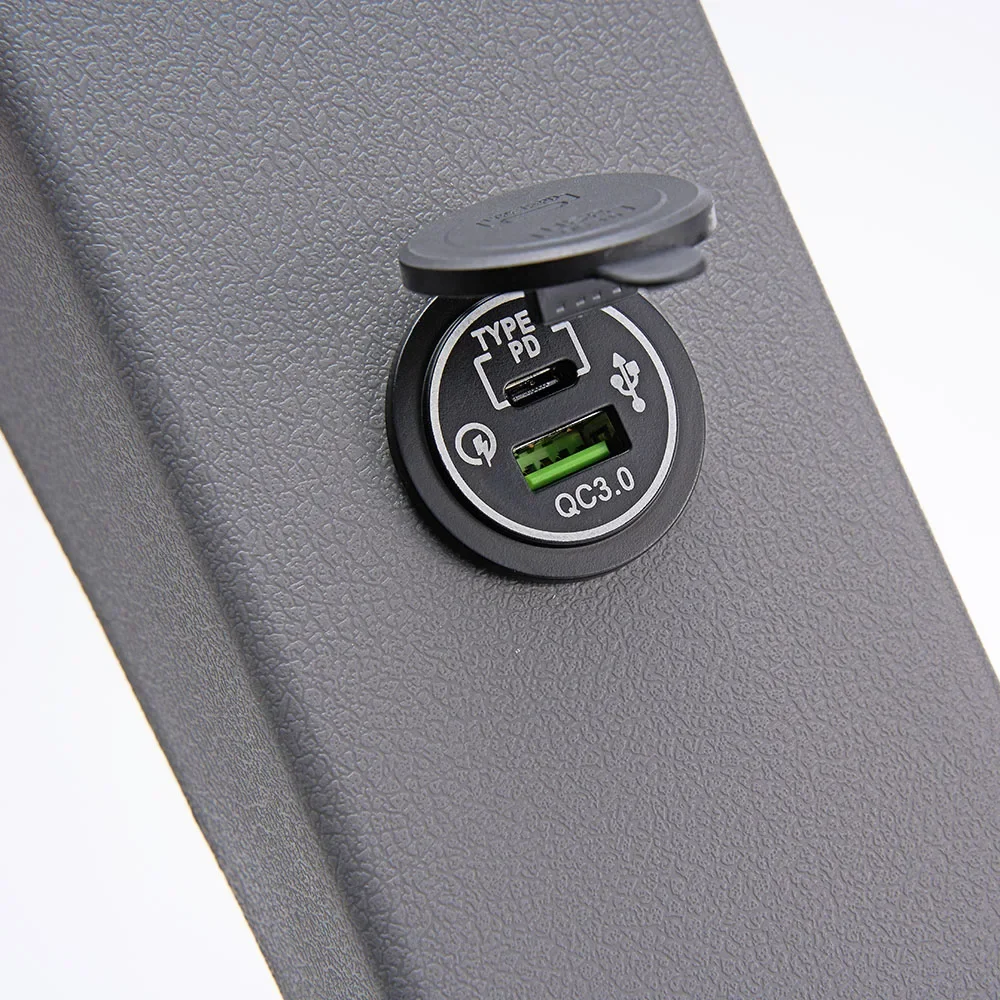 Органайзер с зазором для заднего сиденья USB-зарядным устройством Toyota Land Cruiser 70 серии HZJ70 HZJ79 HZJ78 LC76 LC79 VDJ79 аксессуары
