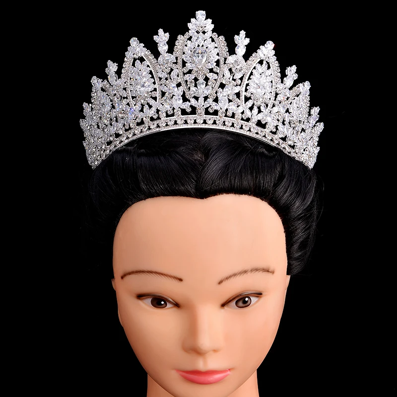 
Princess Crown and Tiaras Classic Design Elegant Wedding Bridal Hair Jewelry Tiaras Crowns Women Zircon BC5069 Corona Princesa 