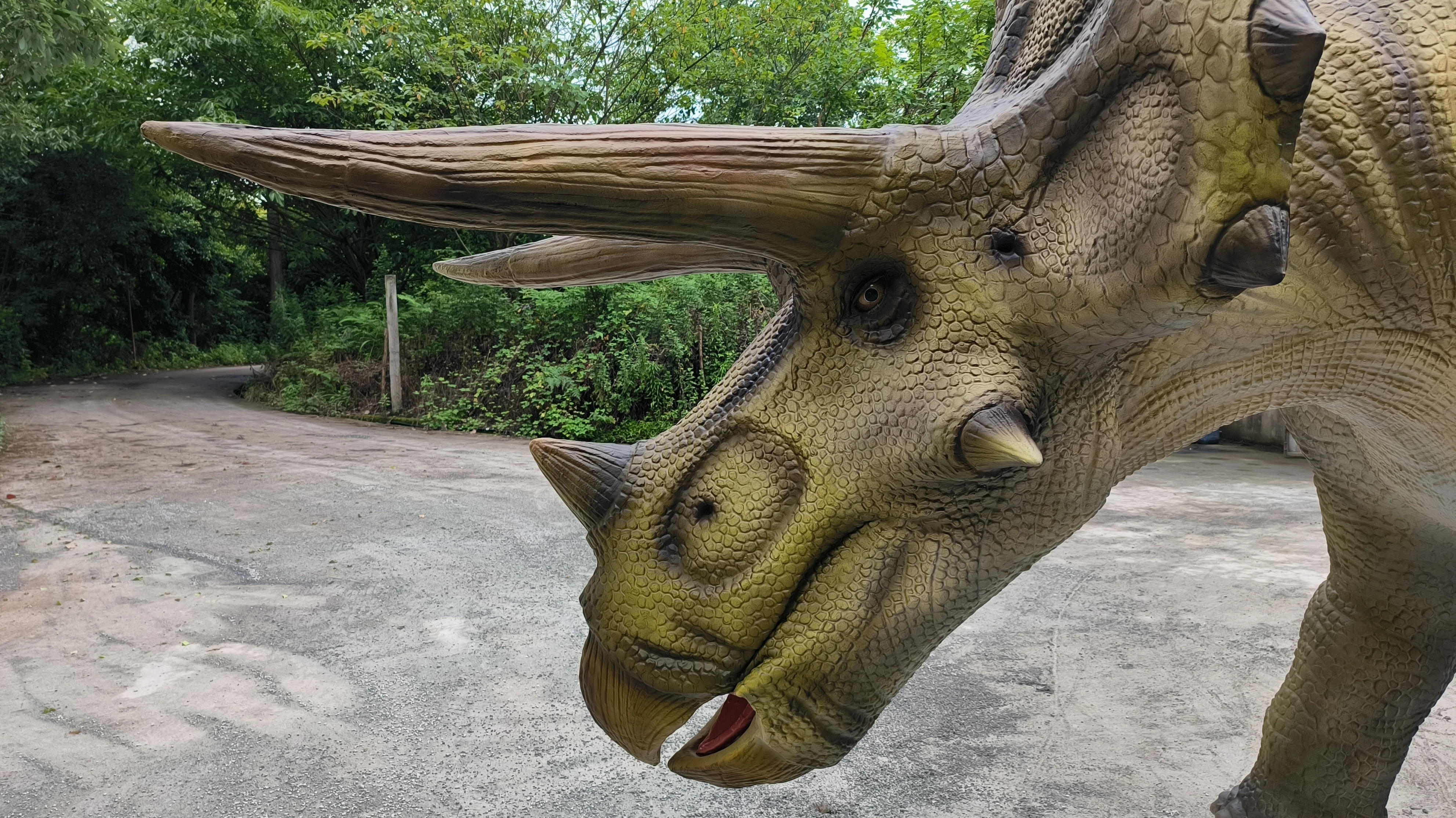High quality real size animatronic dinosaur model for sale