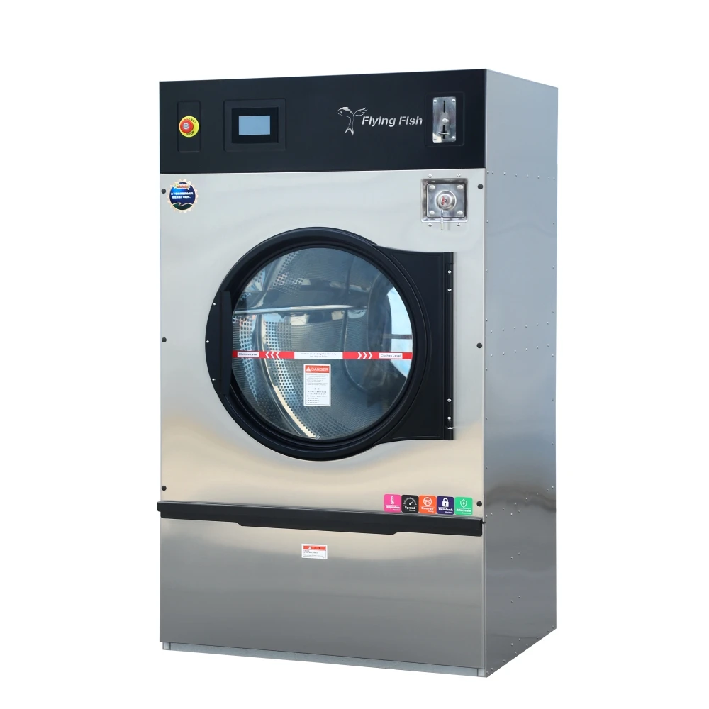 15KG to 25KG Coin Operated  Commercial Laundry Dryer Industrial Laundry Drying Equipment