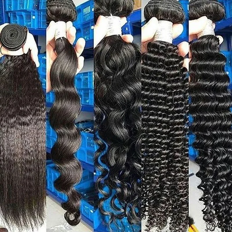 Human Hair Bundles Band Cheap 100 Raw Indian Brazilian Virgin Bodywave Wholesale Bundles Mink Foxen Blue Vietnam Body Wave Hair