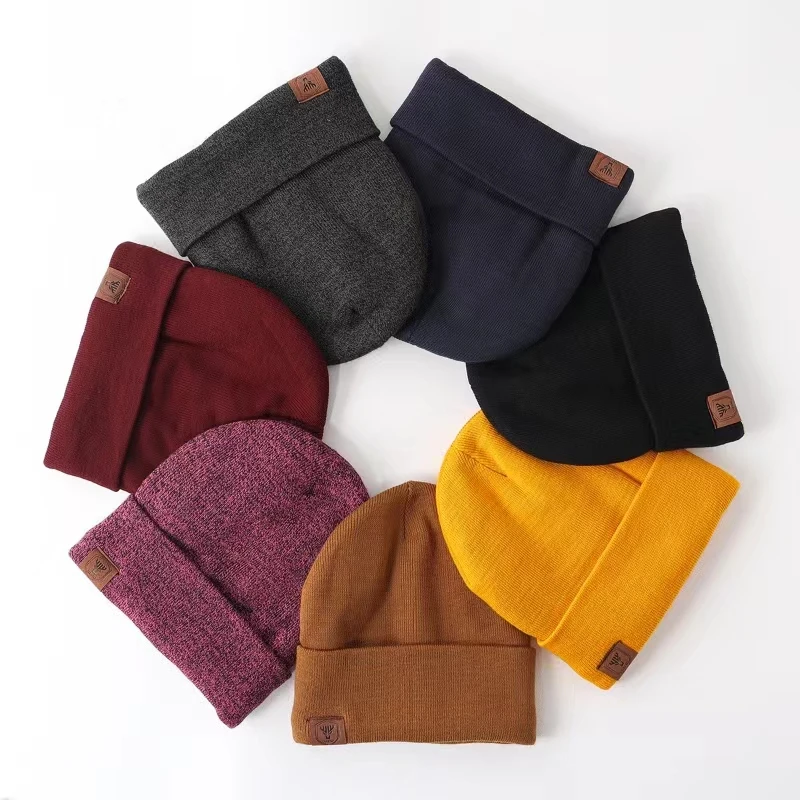 Beanies Manufacturer Custom Embroidery Mohair Beanies Acrylic Jacquard Knitted Hats Quality Winter Skull Caps With Custom Logo