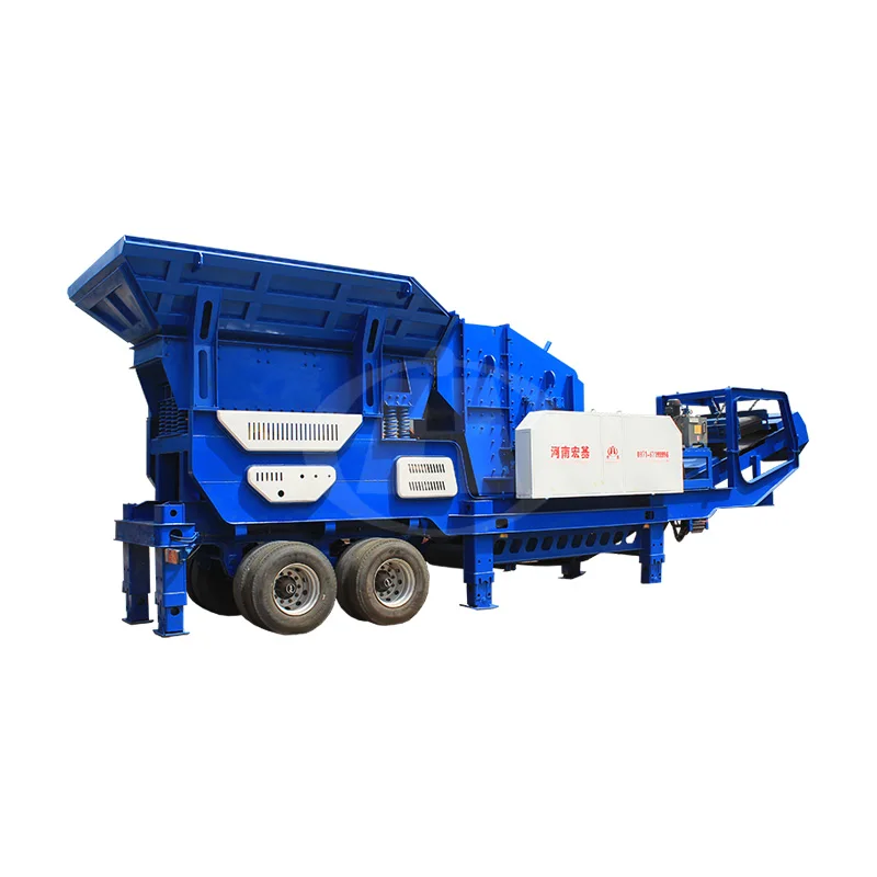 Low Price Large Crushing Ratio Porcelain Clay Mobile Cone Crusher