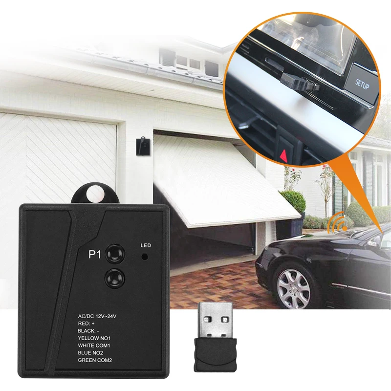 Receiver Transmitter Garage Door Transmitter universal remote control usb For Car Opening