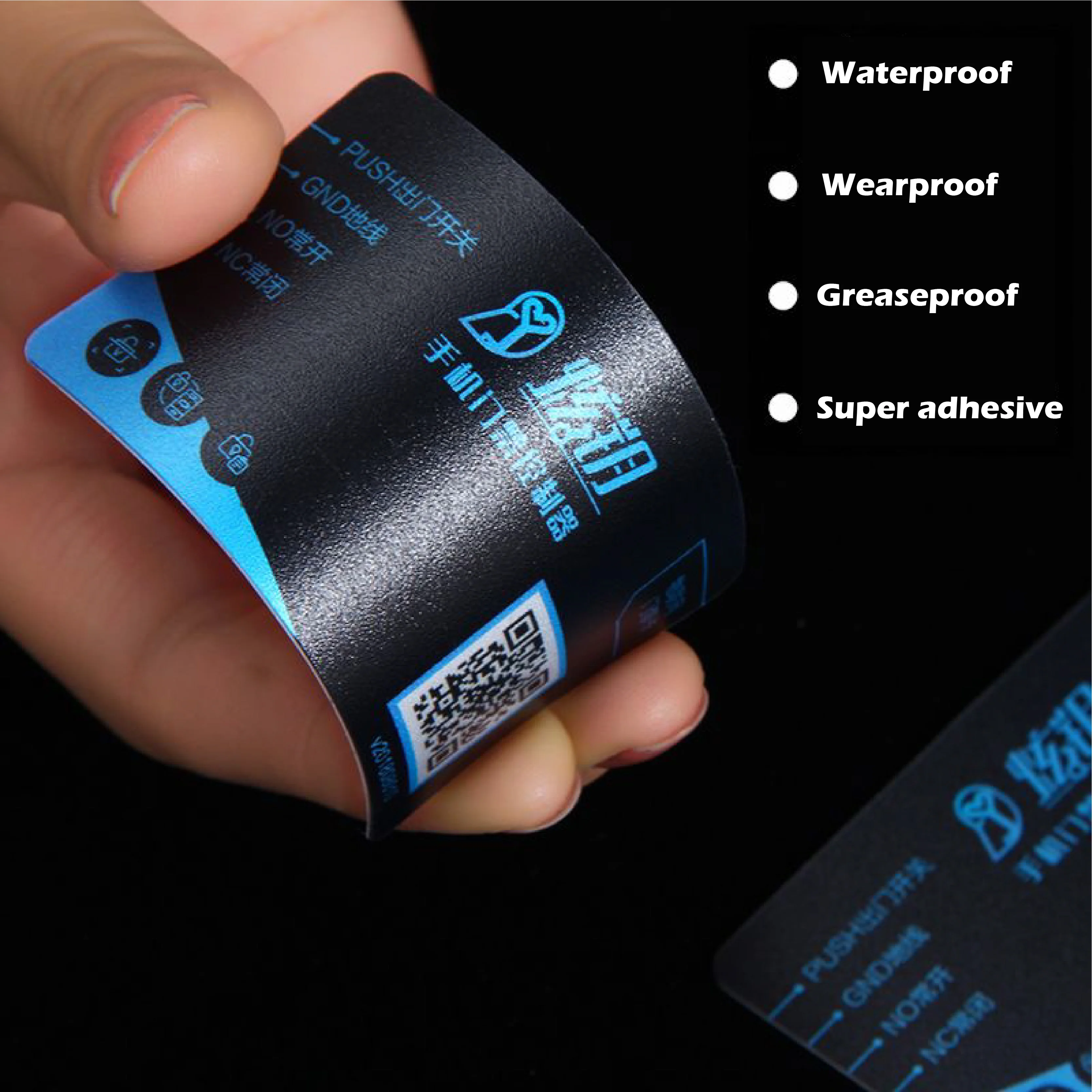 High Quality Wholesale Custom Strong Adhesive Printing Button Switch Membrane Control Panel PVC stickers