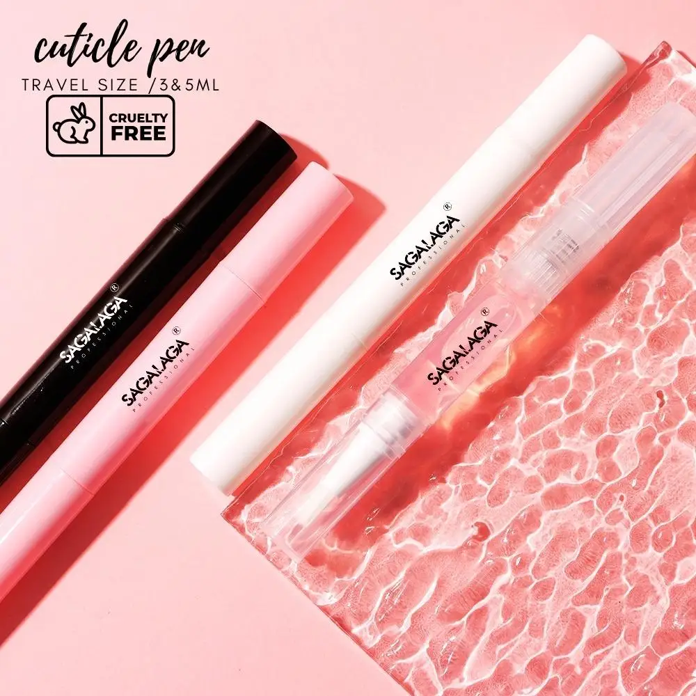 Wholesale Cuticle Oil Pens With Brush Packaging Natural Nail Nutrition Oil Pens For Nail Care Repair Treatment Private Label