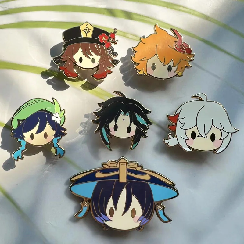 Direct Factory High Quality Wholesale Metal Badge Cute Anime Hard Enamel Pins Custom Pins Metal Logo Custom Enamel Pin