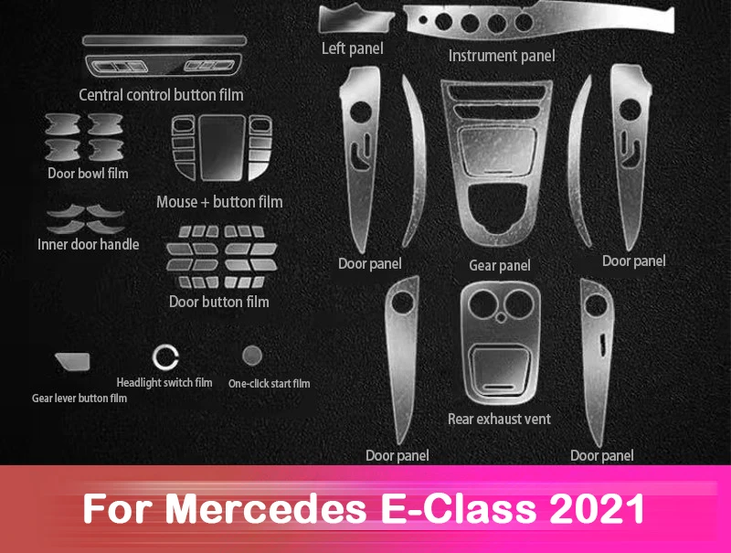 special car interior and exterior paint protection film tpu ppf pre cut software