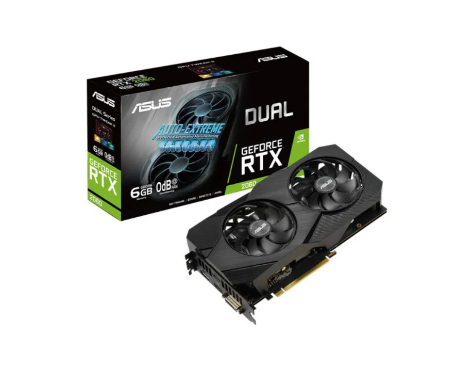 AS-US DUAL RTX 2060 6GB O12G Video Cards GPU Video Card NEW RTX 2060 6GB 12GB Graphics Card Online