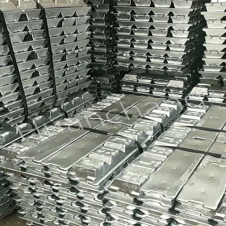 Factory wholesale zinc alloy ingots, affordable, can be used for electrolytic lead metal zinc ingots