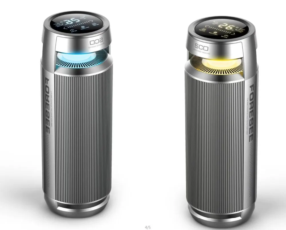  2021 Интеллектуальный ионизатор воздуха USB автомобильный очиститель с