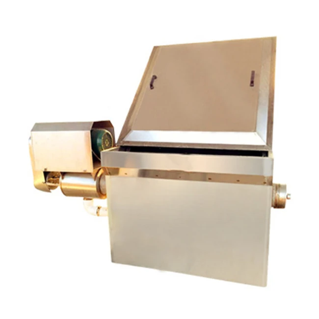 Hot sale product Slanting sieve type solid liquid separator, pasture livestock manure cow dung dewatering machine