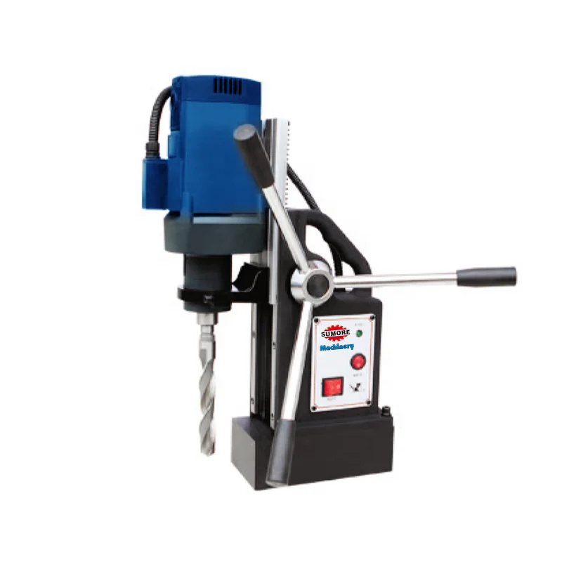 SUMORE 32mm Max. Hole Drill Capacity 28mm Twist Drill Metal Magnetic Drilling Machine for Metal SP28A-3