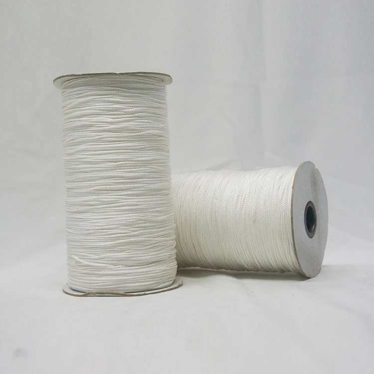 Оптовая продажа, высококачественный белый полиэфирный плетеный шнур для строительства