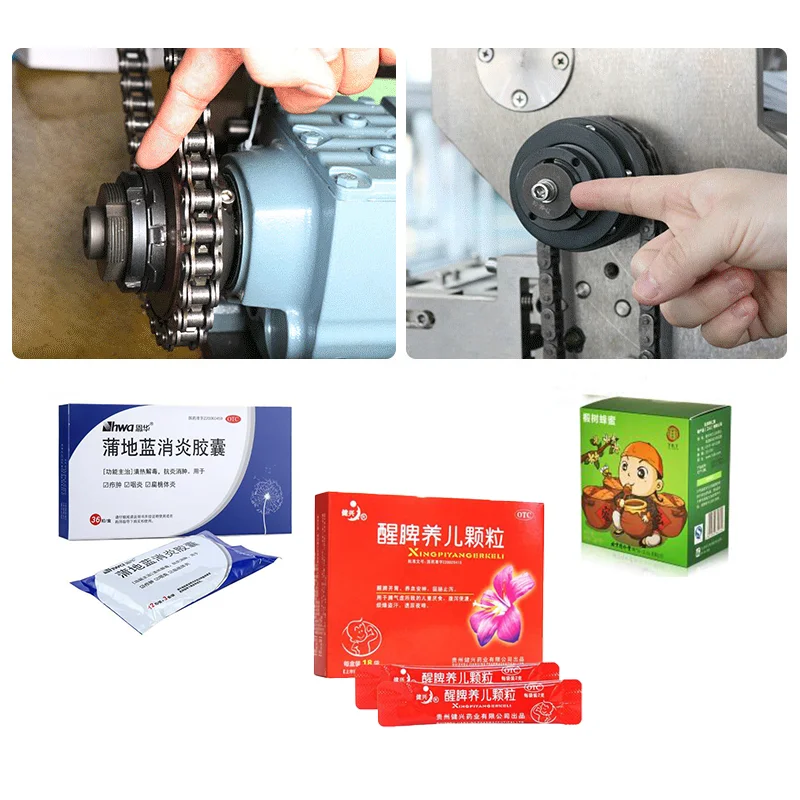 Automatic Chicken Soup Bouillon Cubes Cartoning Box Packing Machine