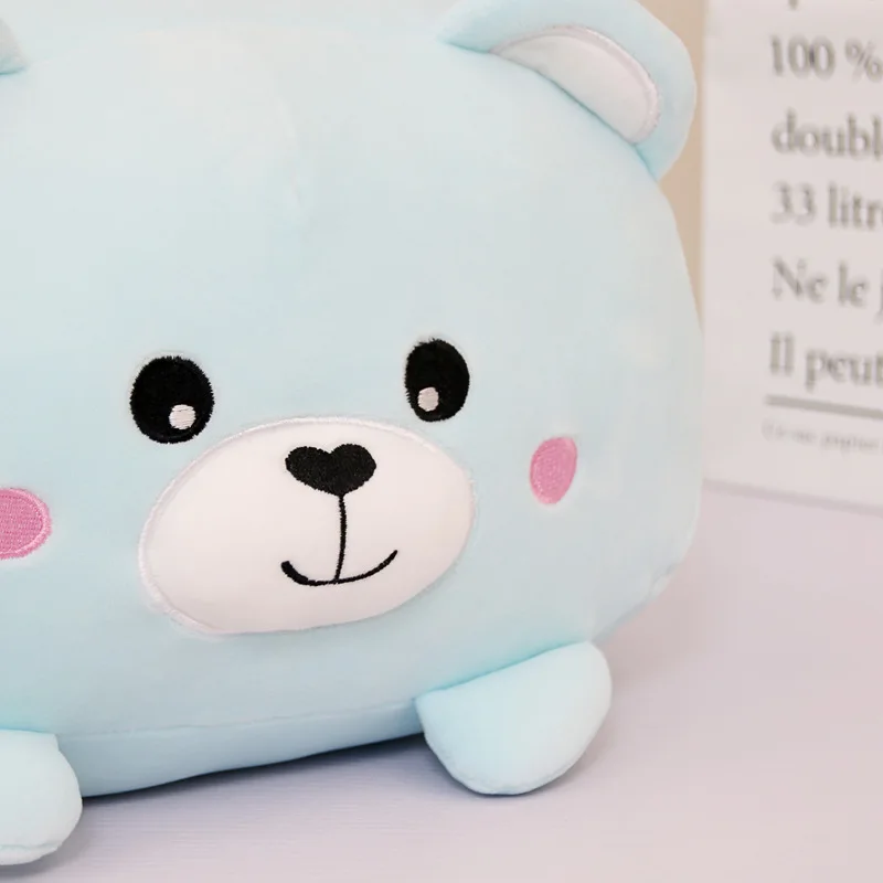 New plush animal pillow pig plush teddy bear doll bear cushion cat cushion cat plush toy wholesale